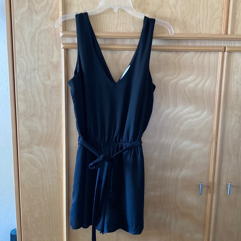 ✨LIKE NEW Black Shorts Romper